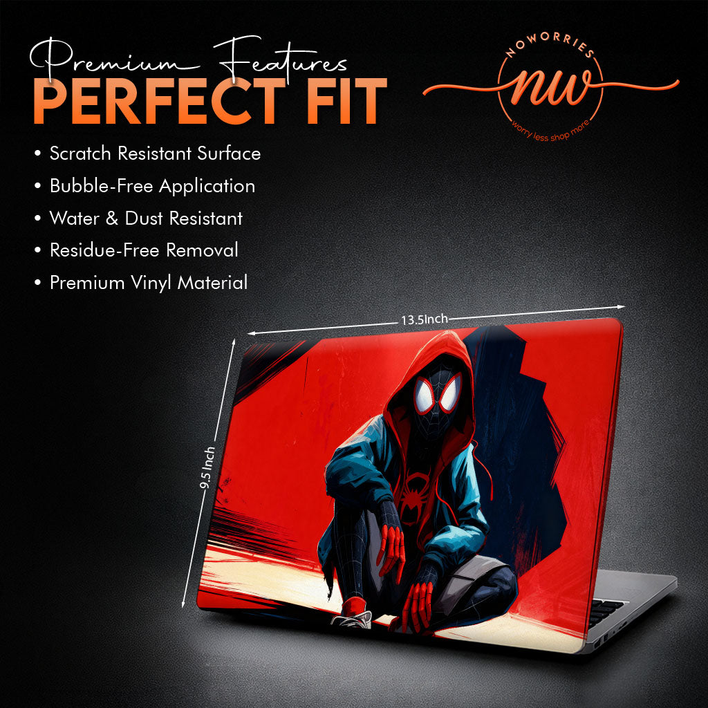 Midnight Spider Anime Style Aesthetic Laptop Skin