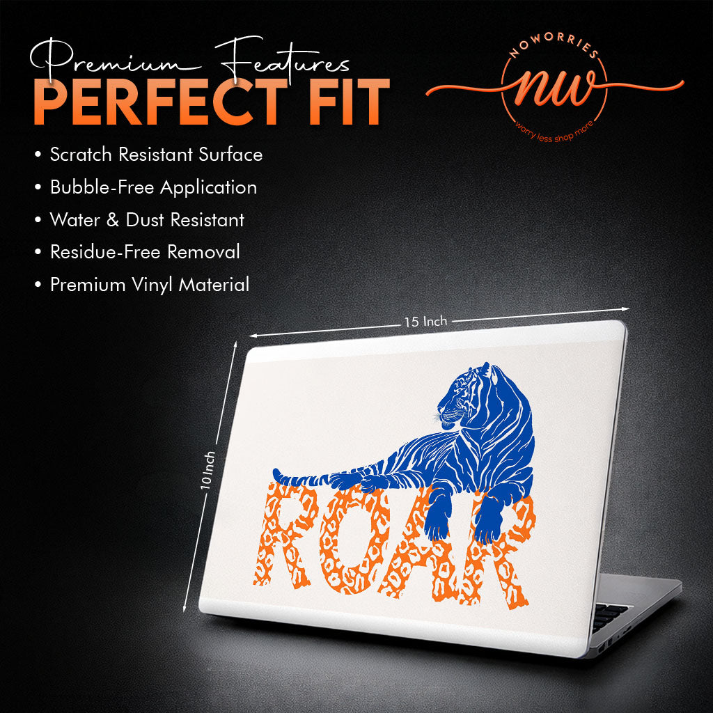 Roar Wildlife Aesthetic Graphic Laptop Skin