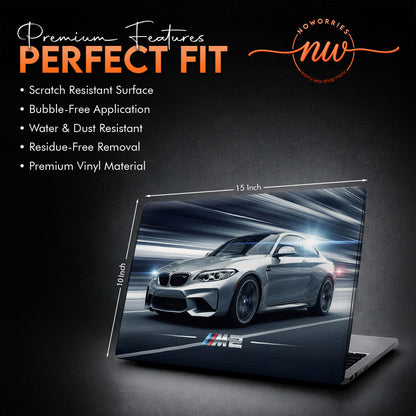 BMW M2 Speed Laptop Skin