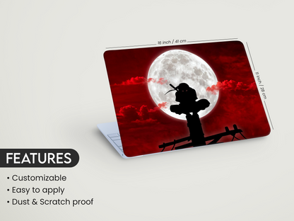 Itachi Moon Laptop Skin