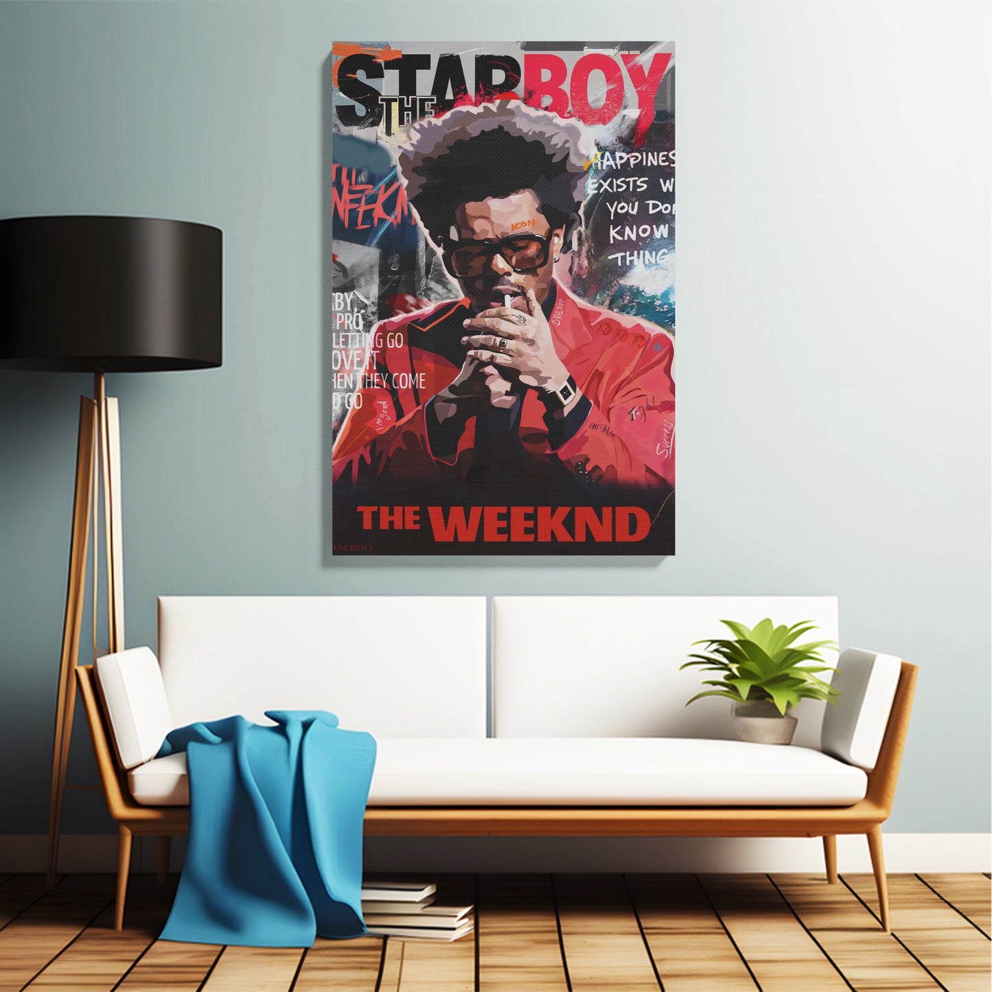 Starboy – The Weeknd Art Canvas