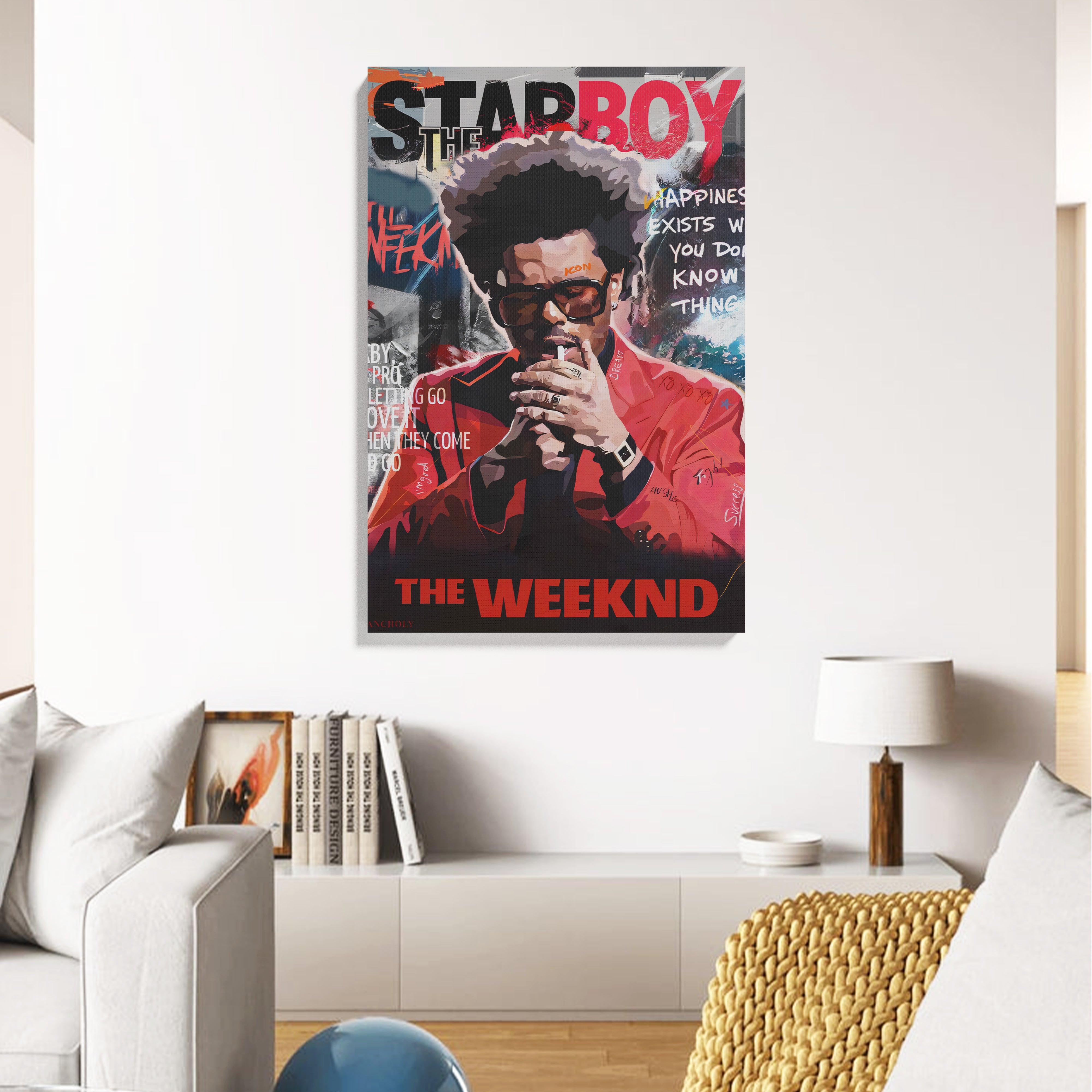 Starboy – The Weeknd Art Canvas