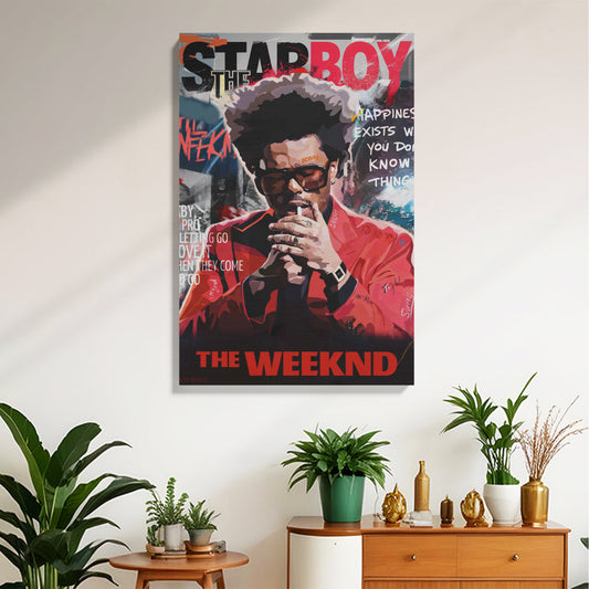 Starboy – The Weeknd Art Canvas
