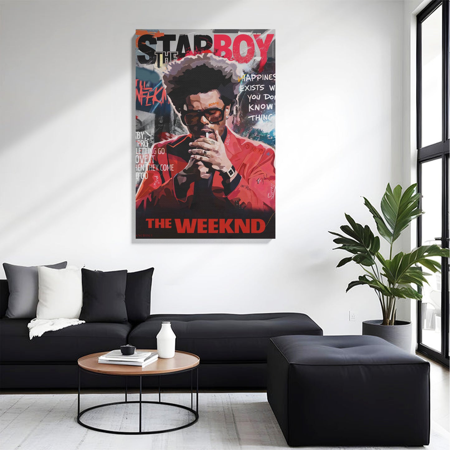 Starboy – The Weeknd Art Canvas