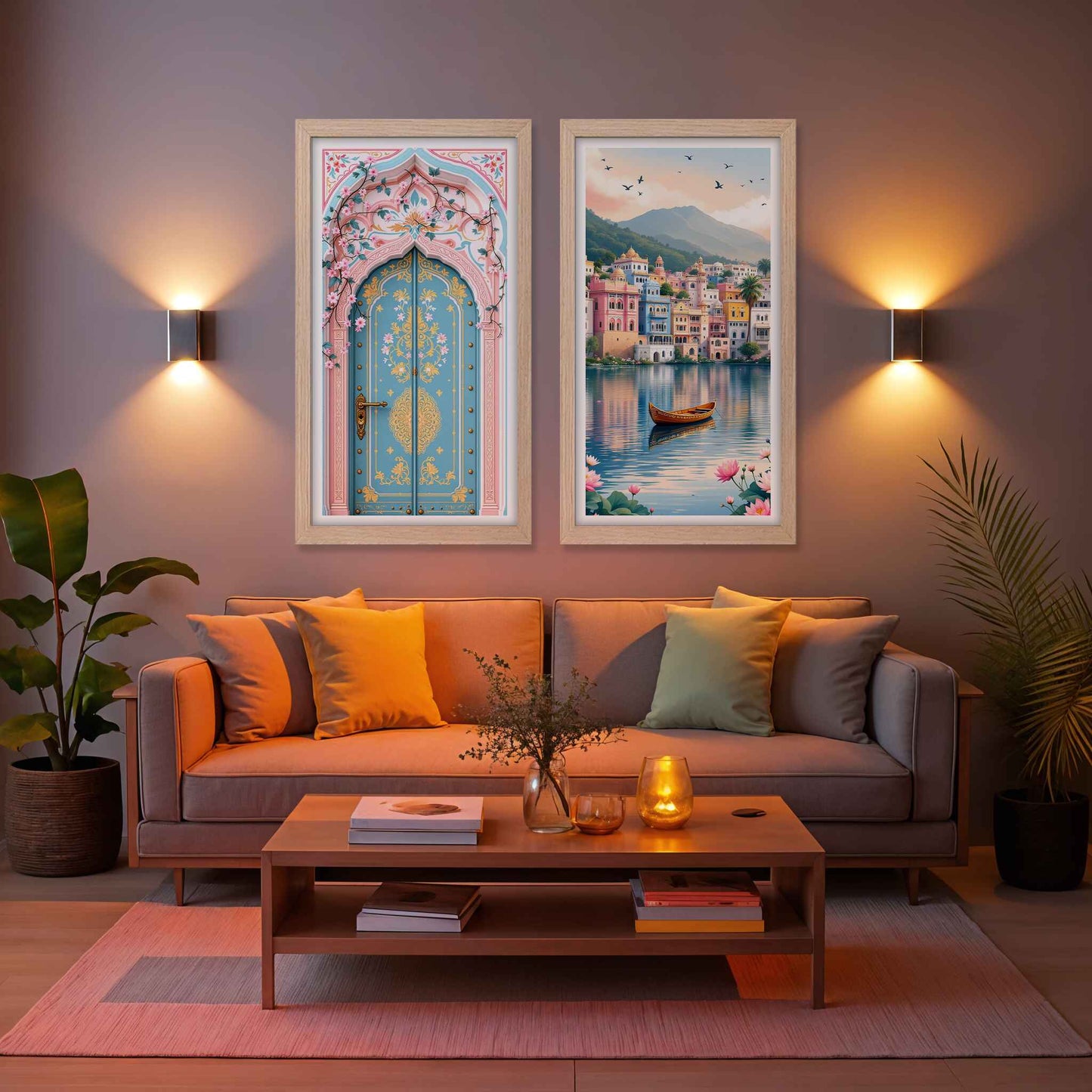Pastel Escape Frame Set