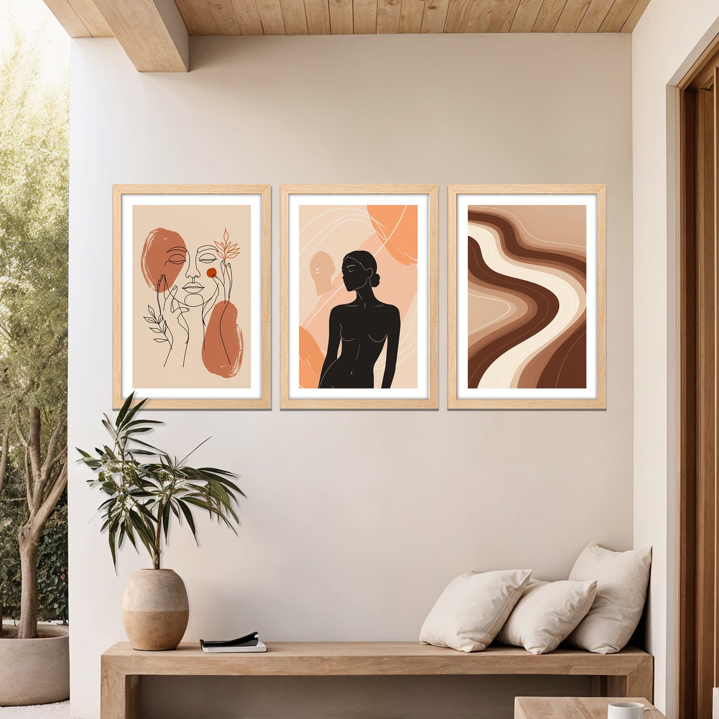 Modern Muse Trio Wall Frame Set