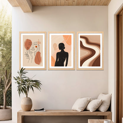 Modern Muse Trio Wall Frame Set