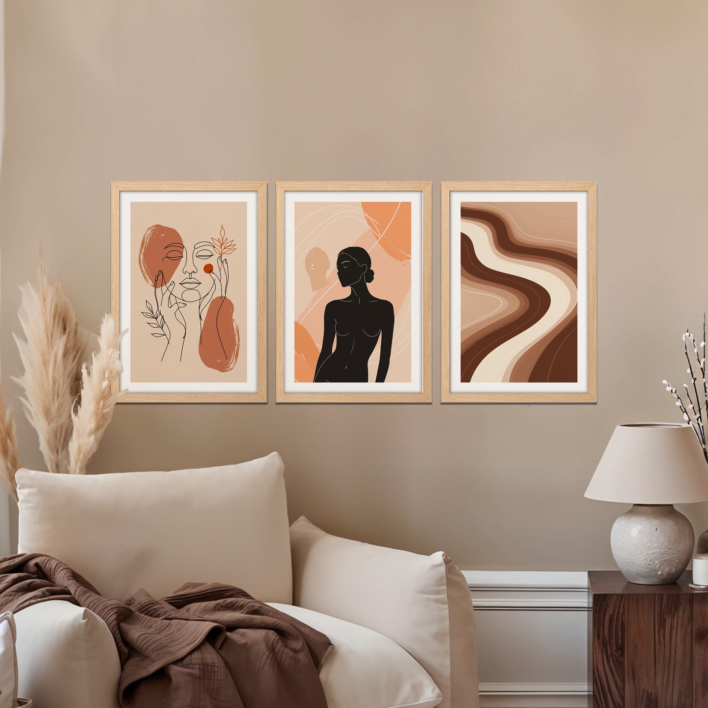 Modern Muse Trio Wall Frame Set