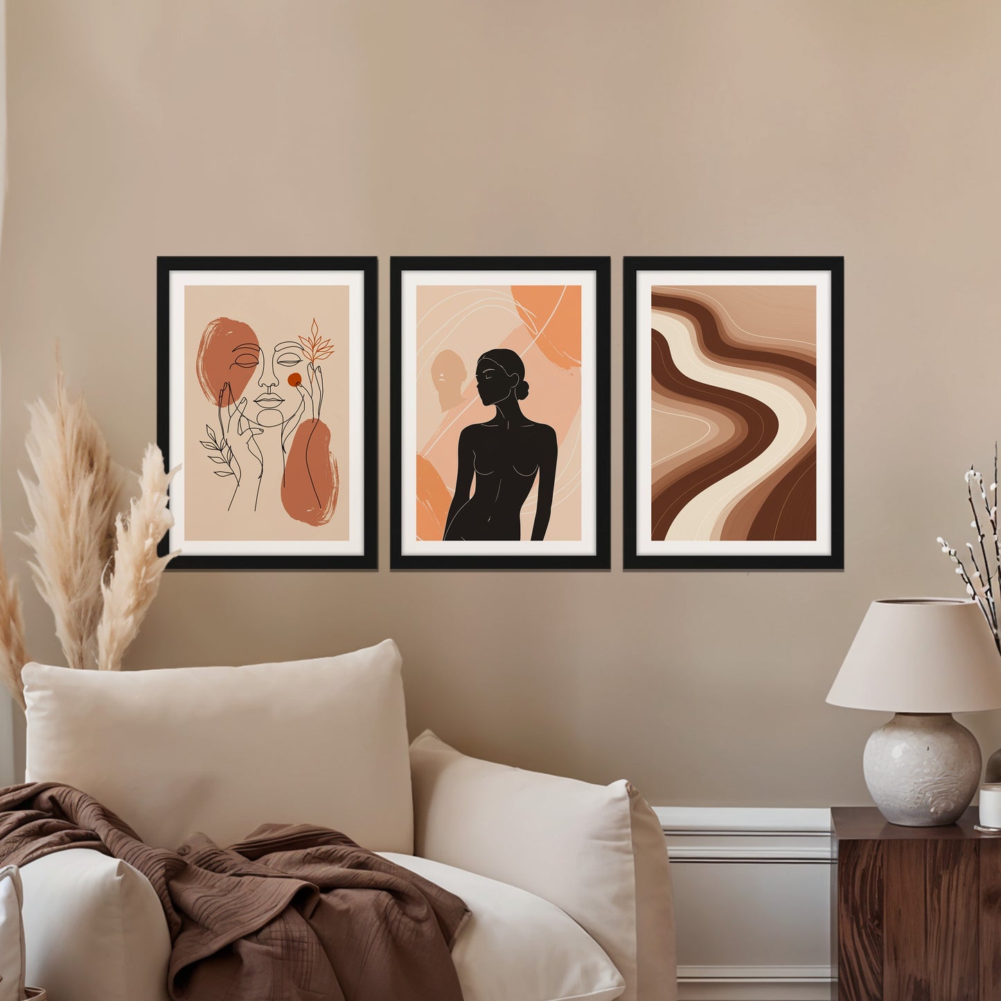 Modern Muse Trio Wall Frame Set