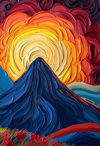 Vibrant Landscape Wall Art Set
