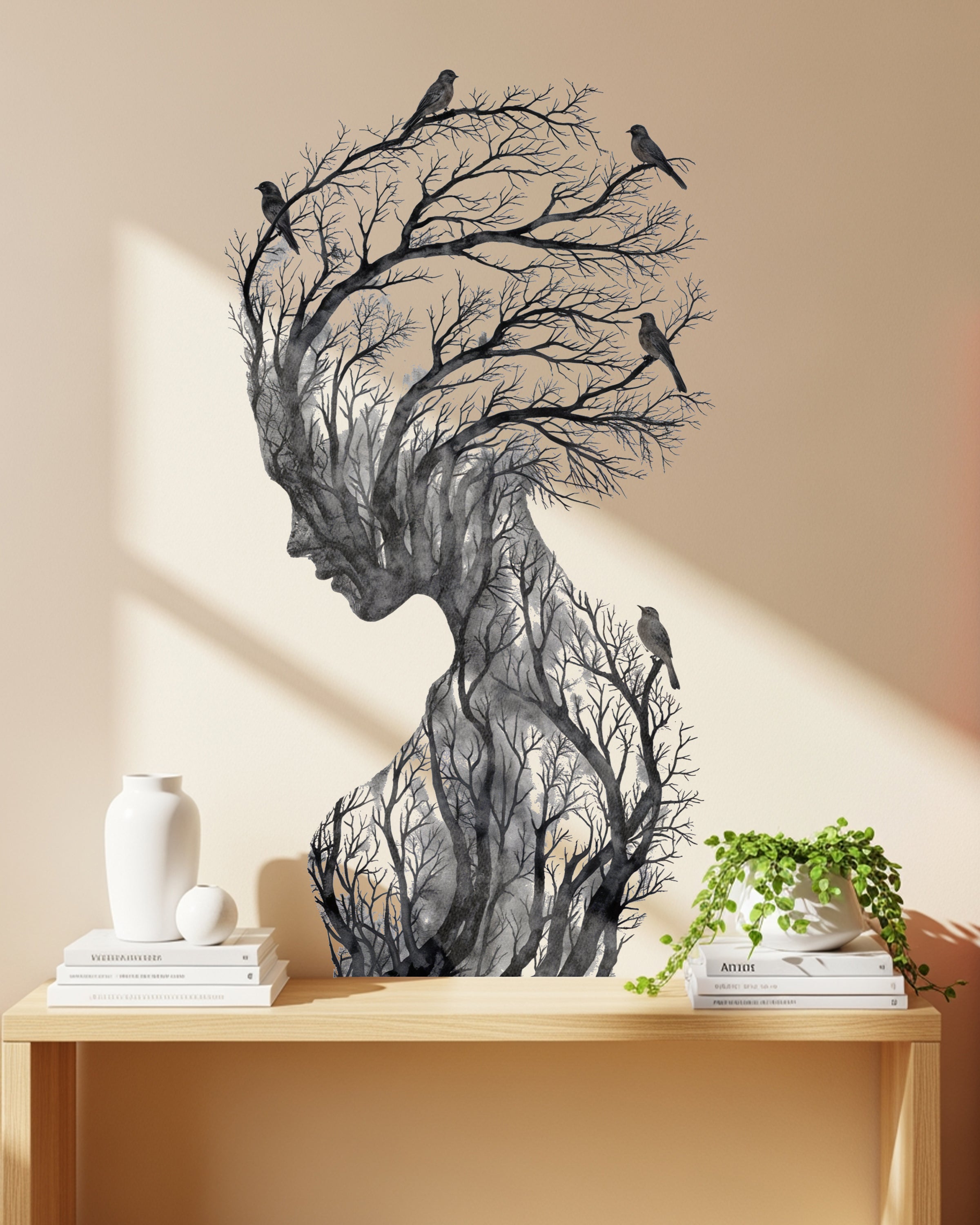 Whispers of the Forest Wall Sticker