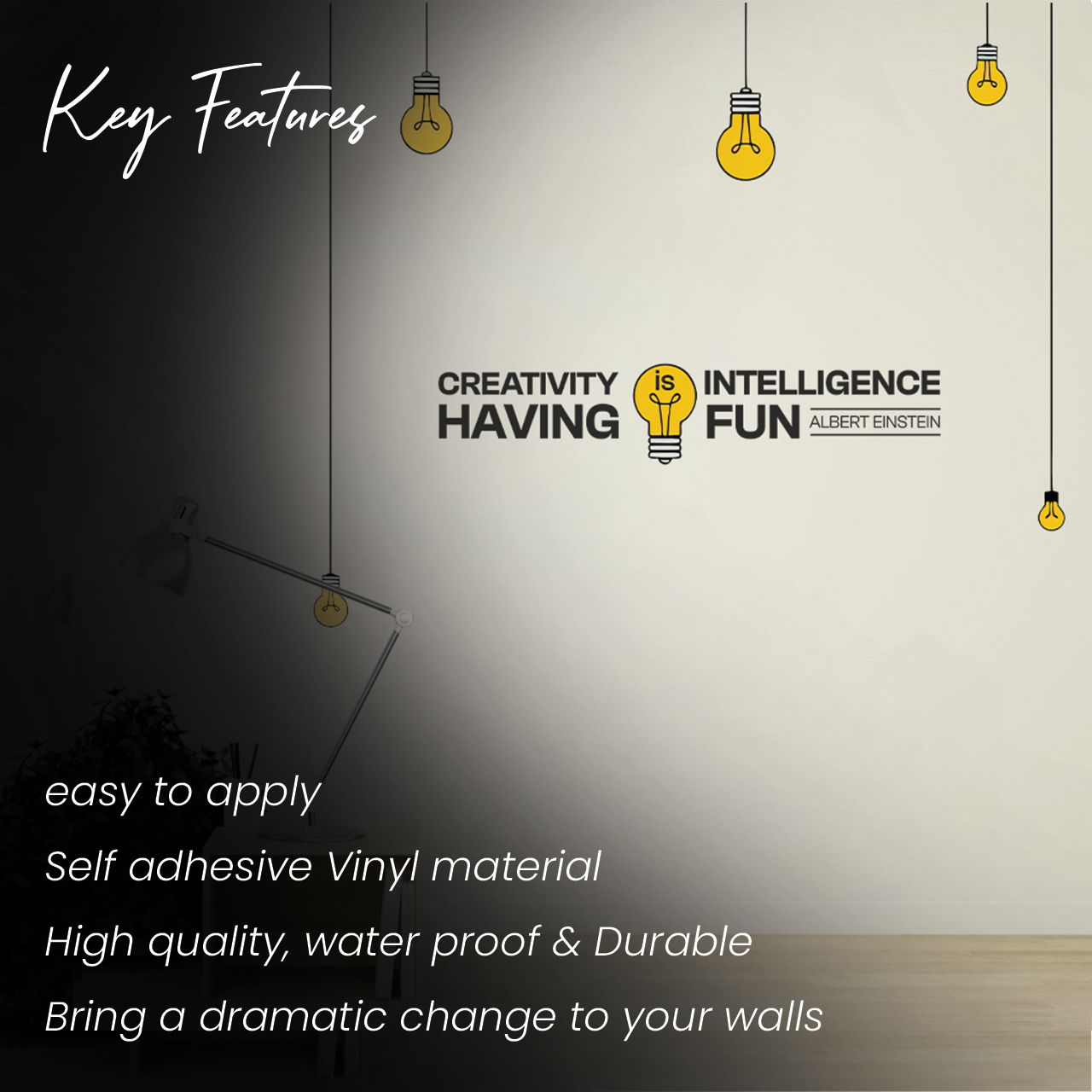 Think Big Different Wall Sticker
