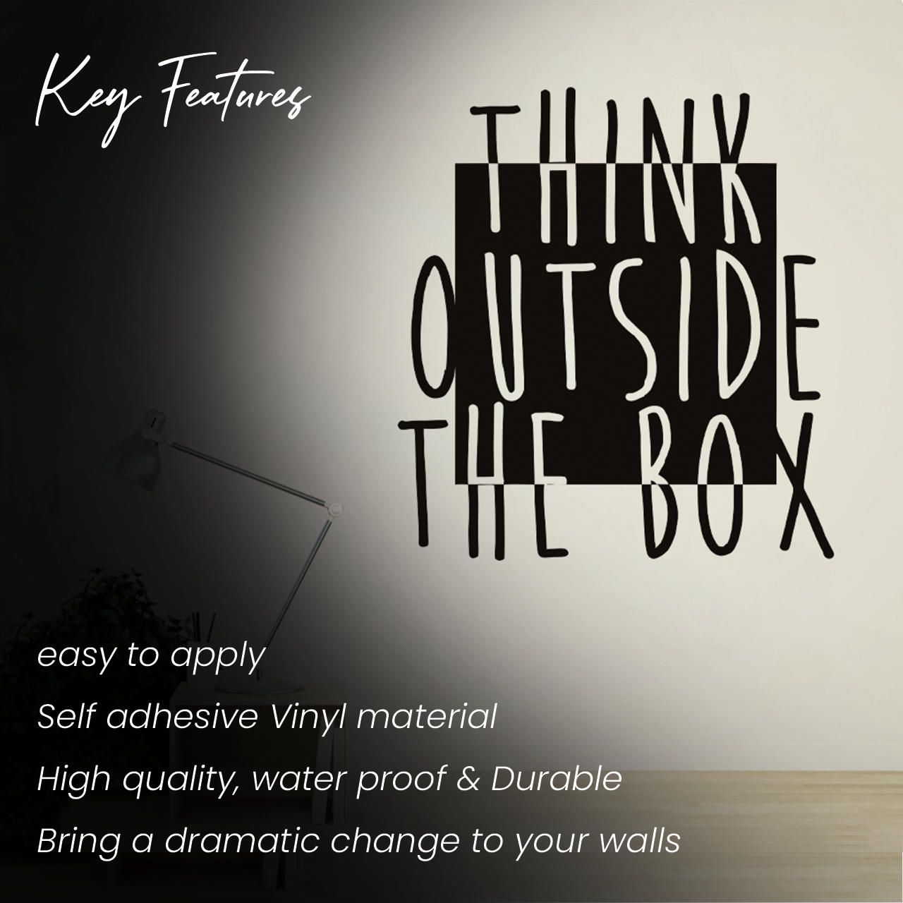 Think Beyond Limits Wall Sticker