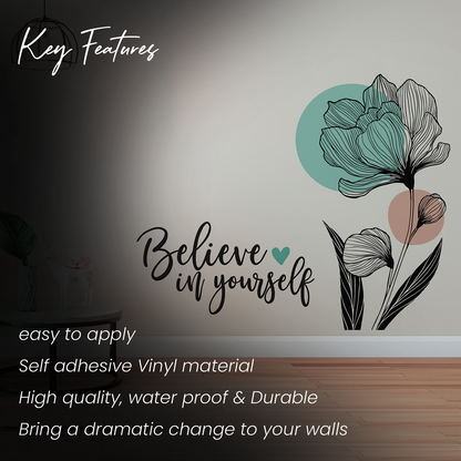 Believe in Yourself Wall Sticker