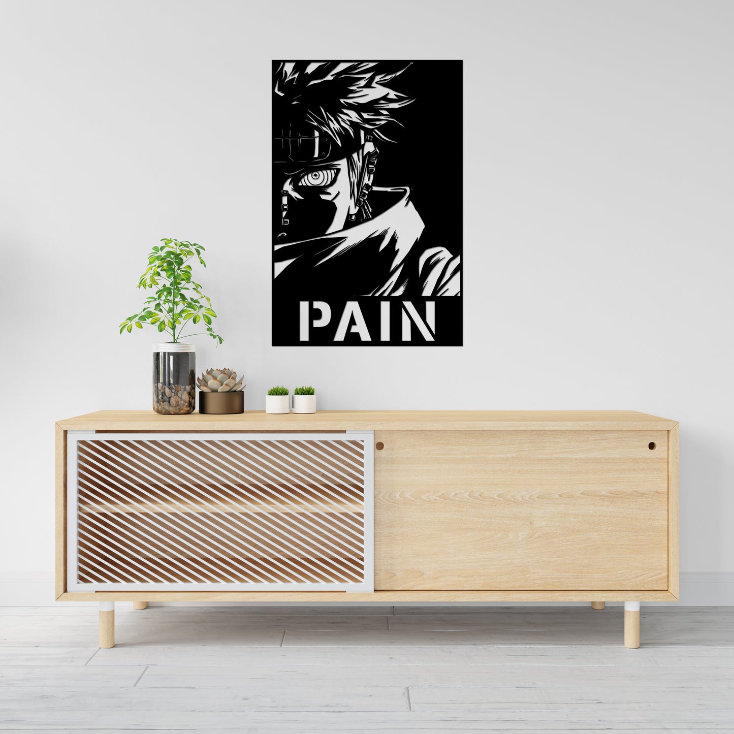 Rinnegan Pain Pinewood Art