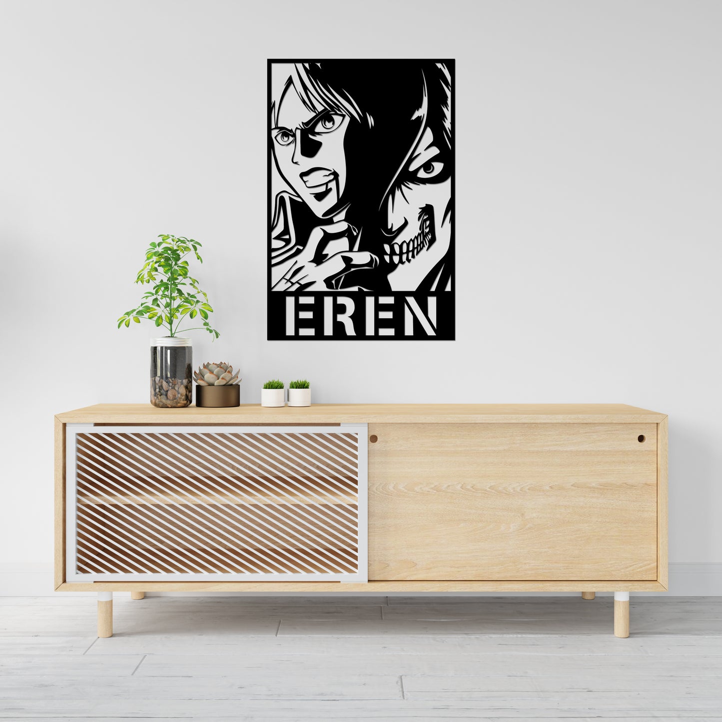 Eren Pinewood Wall Art