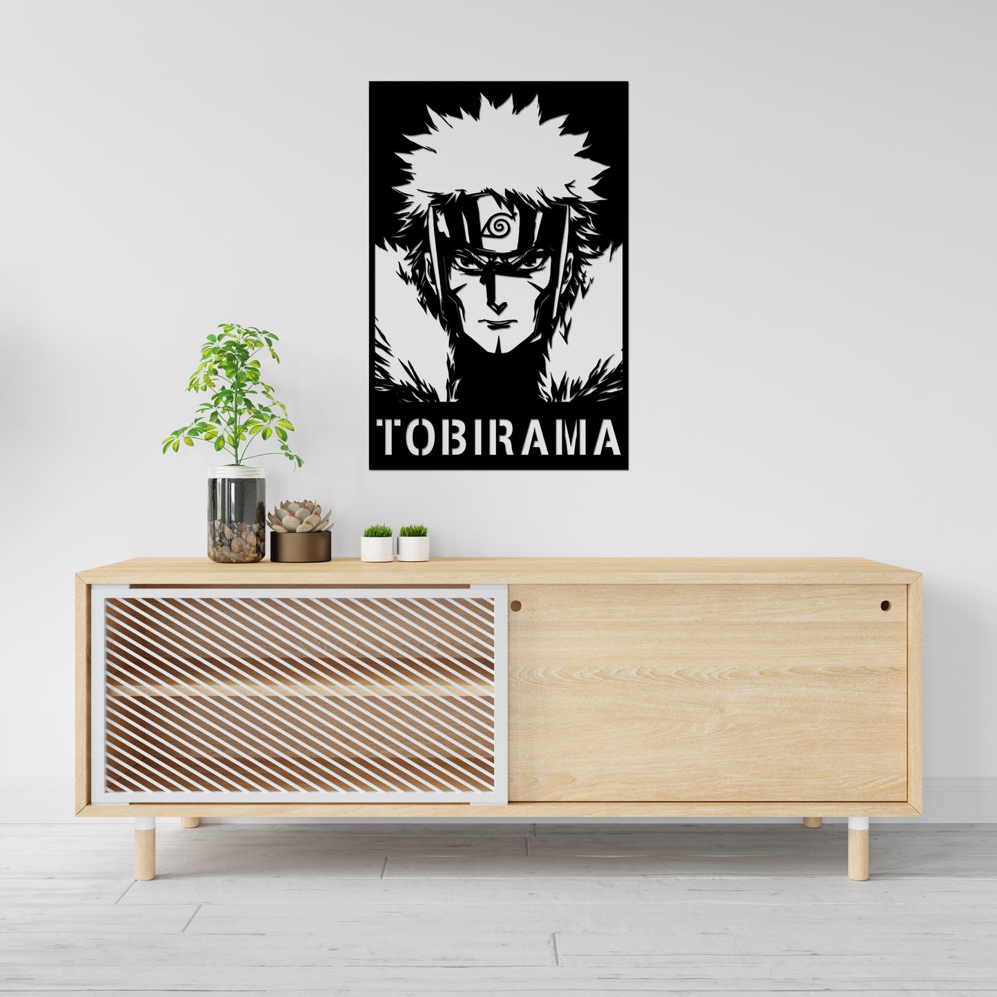 Tobirama Pinewood Wall Art