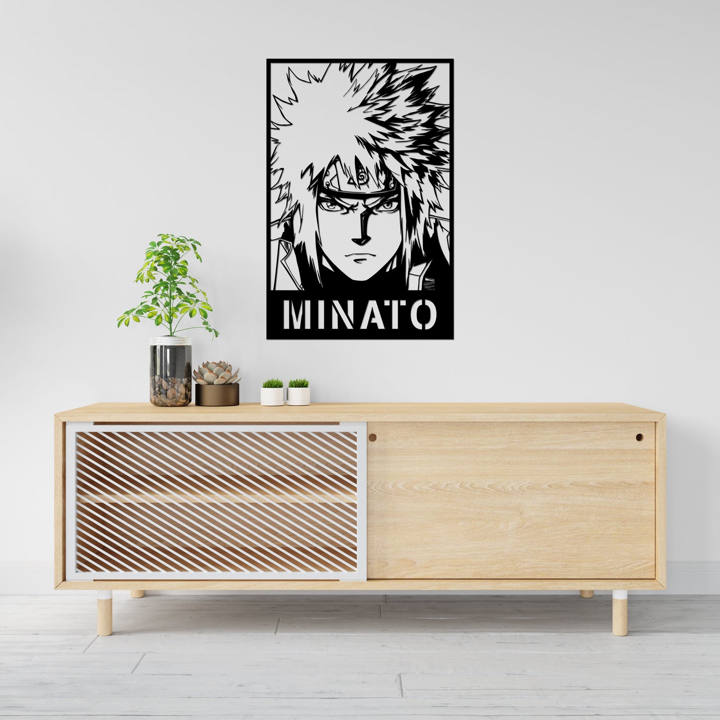 Minato Pinewood Wall Art