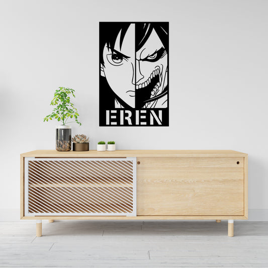 Eren Yeager Titan Pinewood Art