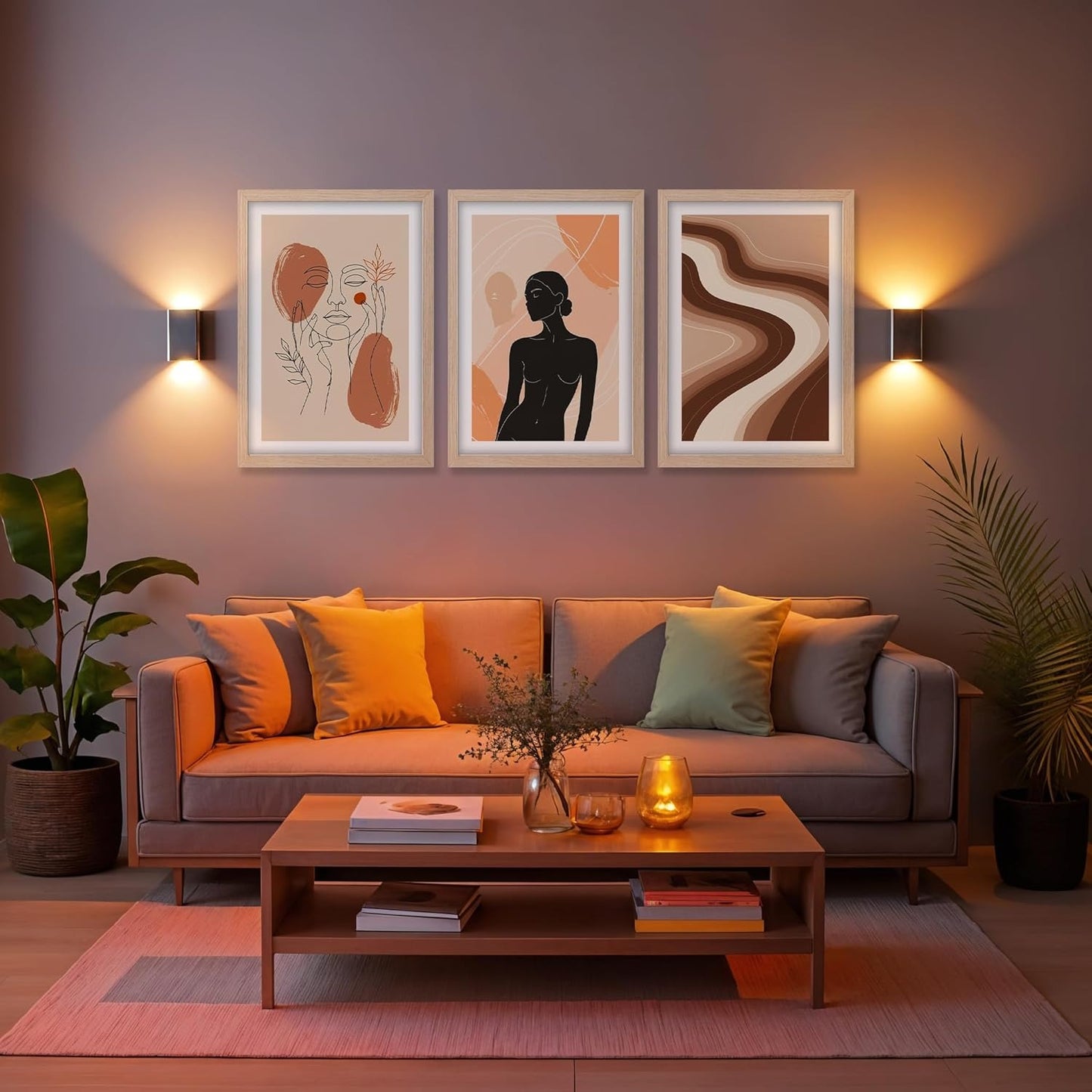 Modern Muse Trio Wall Frame Set