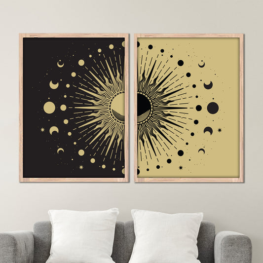 Eclipse Radiance Wall Frame Set