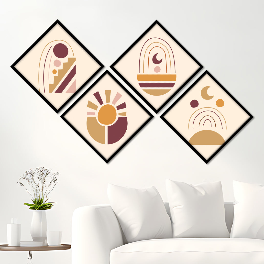 Boho Art Wall Frames