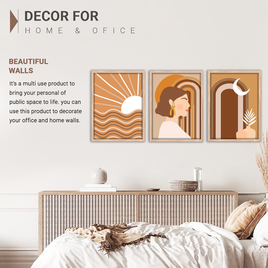 Boho Harmony Set Wall Frame