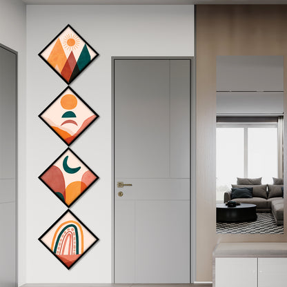 Vibrant Horizons Wall Frame Set