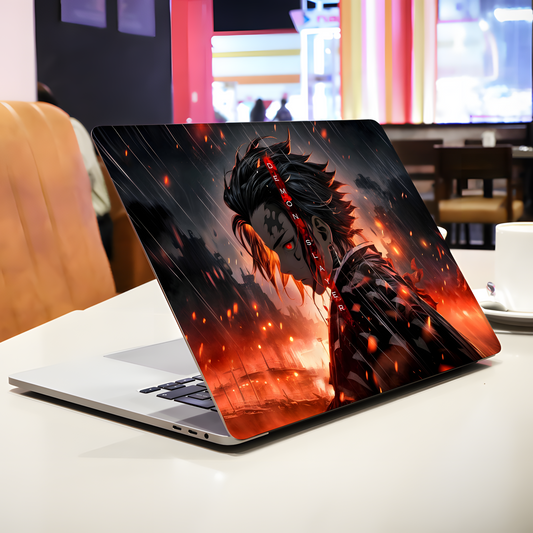 Demon Slayer Tanjiro Laptop Skin