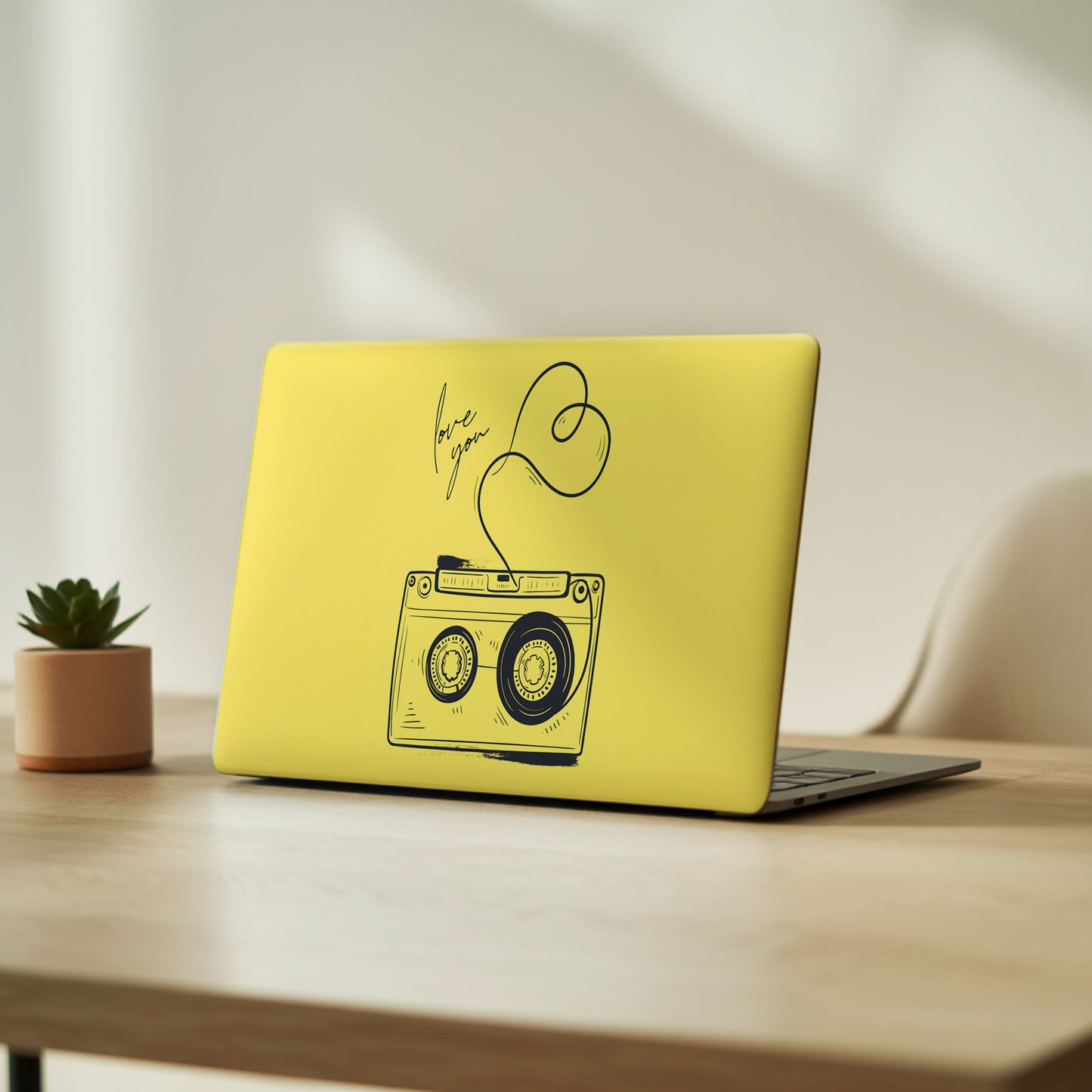 Mixtape Love Artistic Laptop Skin