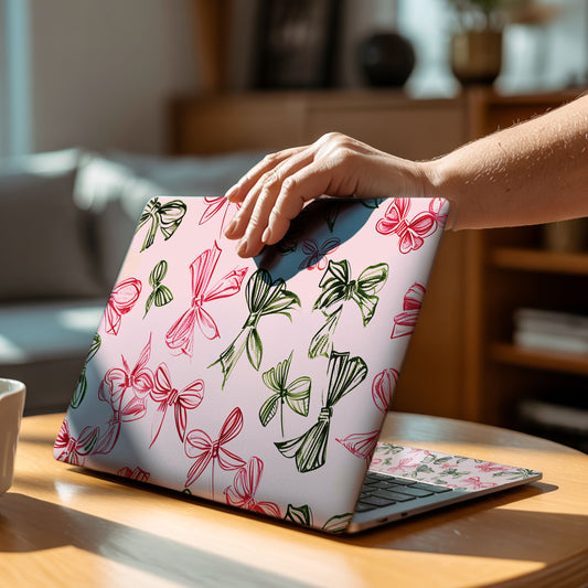 Cute Bow Laptop Skin