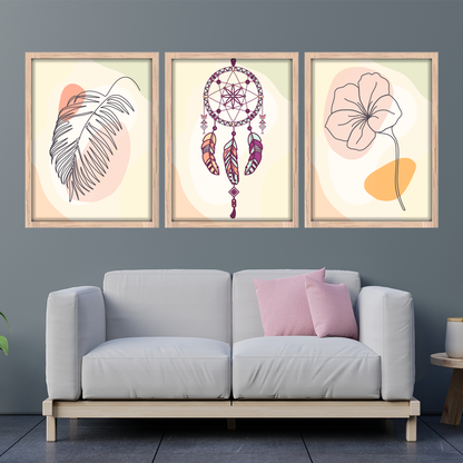Boho Harmony Wall Frame Set