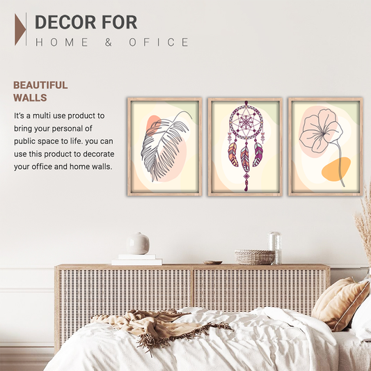 Boho Harmony Wall Frame Set