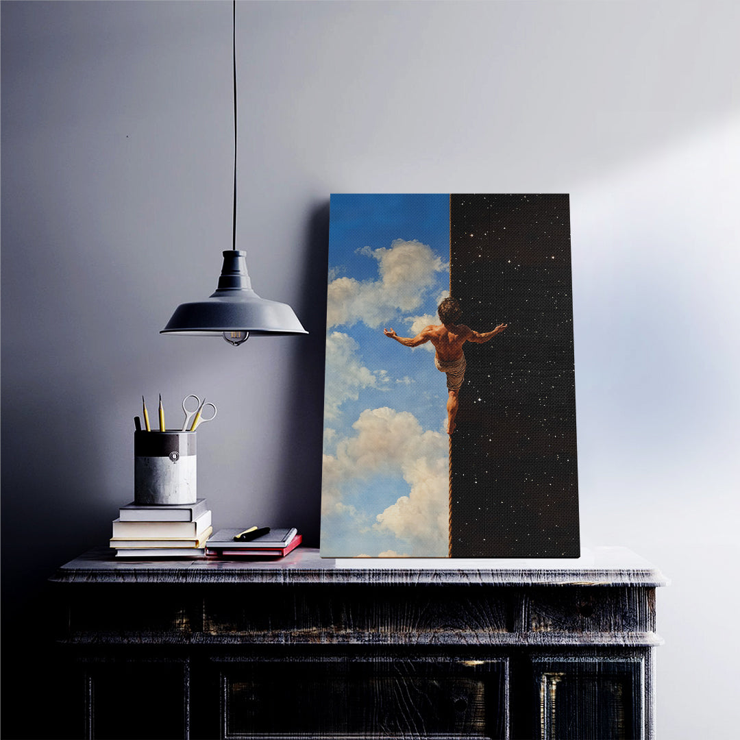 Crossing from Heaven to Cosmos
