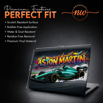 Aston Martin Racing Laptop Skin
