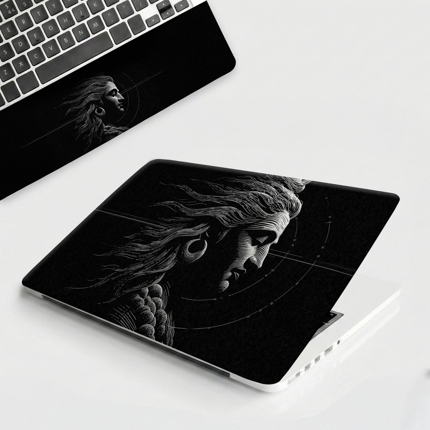 Divine Mahakal Artistic Graphic Laptop Skin