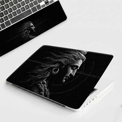 Divine Mahakal Artistic Graphic Laptop Skin