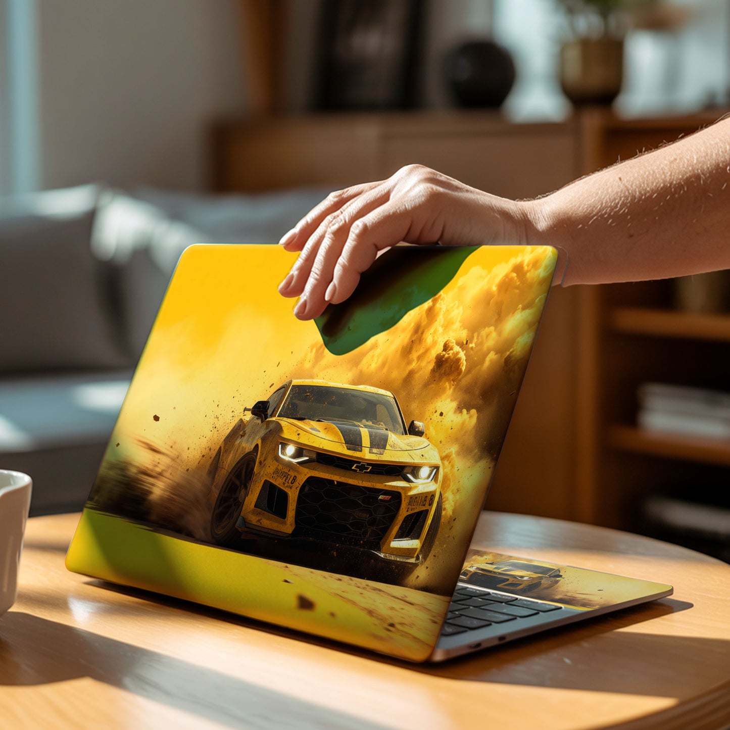 Camaro Desert Drift Laptop Skin