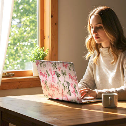Cute Bow Laptop Skin