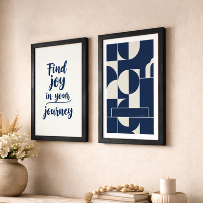 Find Joy in Your Journey Wall Art Set of 2