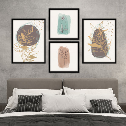 Minimal Botanical Set Wall Frame