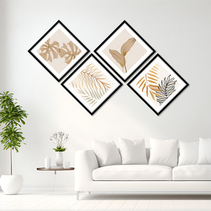 Golden Botanicals Wall Frame Set