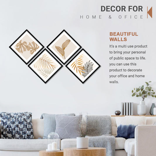 Golden Botanicals Wall Frame Set