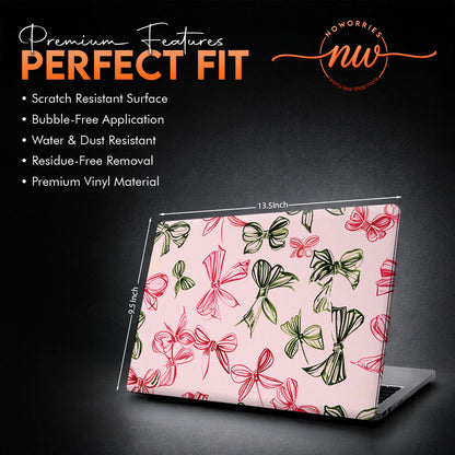 Cute Bow Laptop Skin