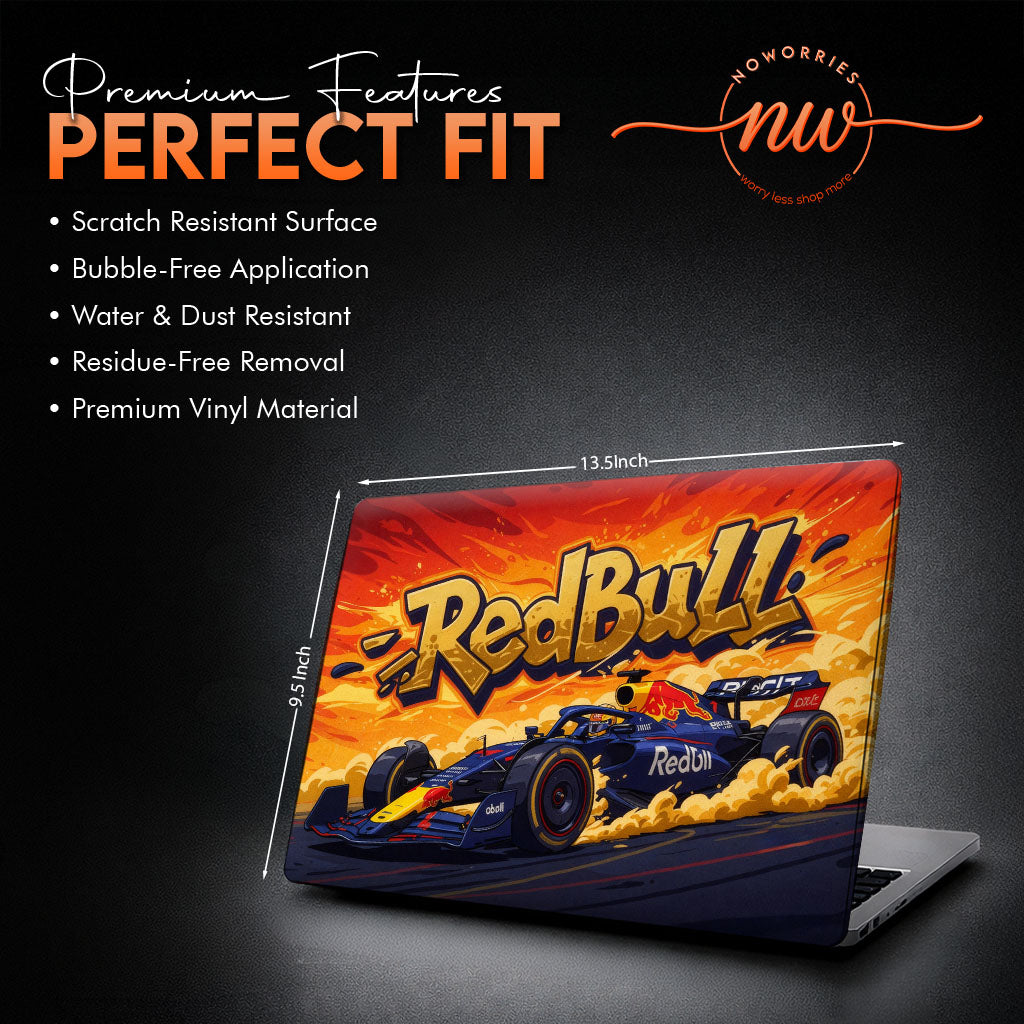 Red Bull Racing Laptop Skin