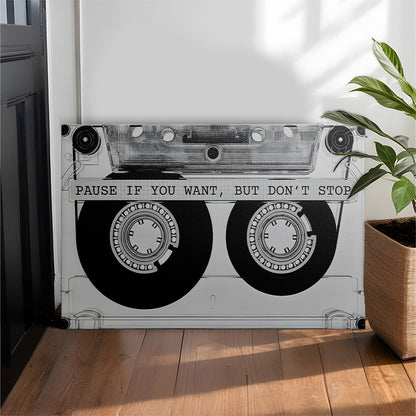 Vintage Audio Tape  Wall Canvas