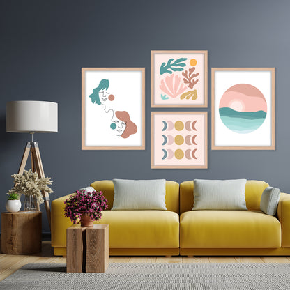 Soft Pastel Wall Art Set