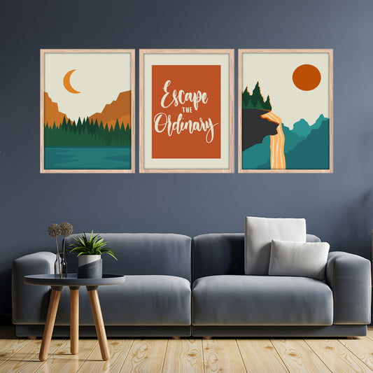 Escape the Ordinary Landscape Series Wall Frame