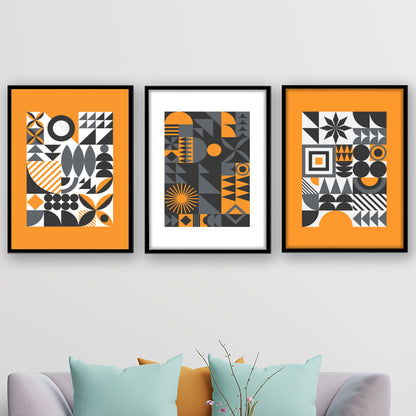 Modern Geometric Pattern Wall Art