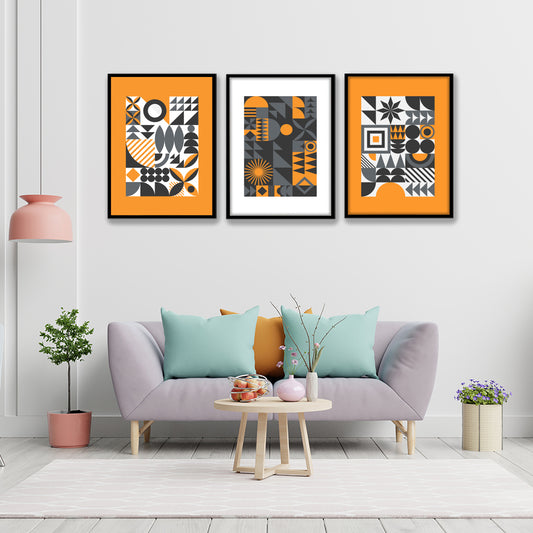Modern Geometric Pattern Wall Art